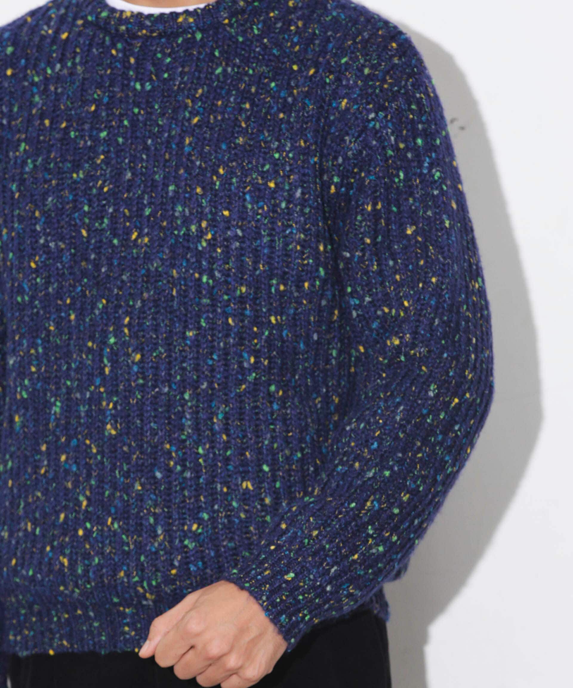 nano･universe「ファンシーネッププルオーバー」|ニット・セーター|