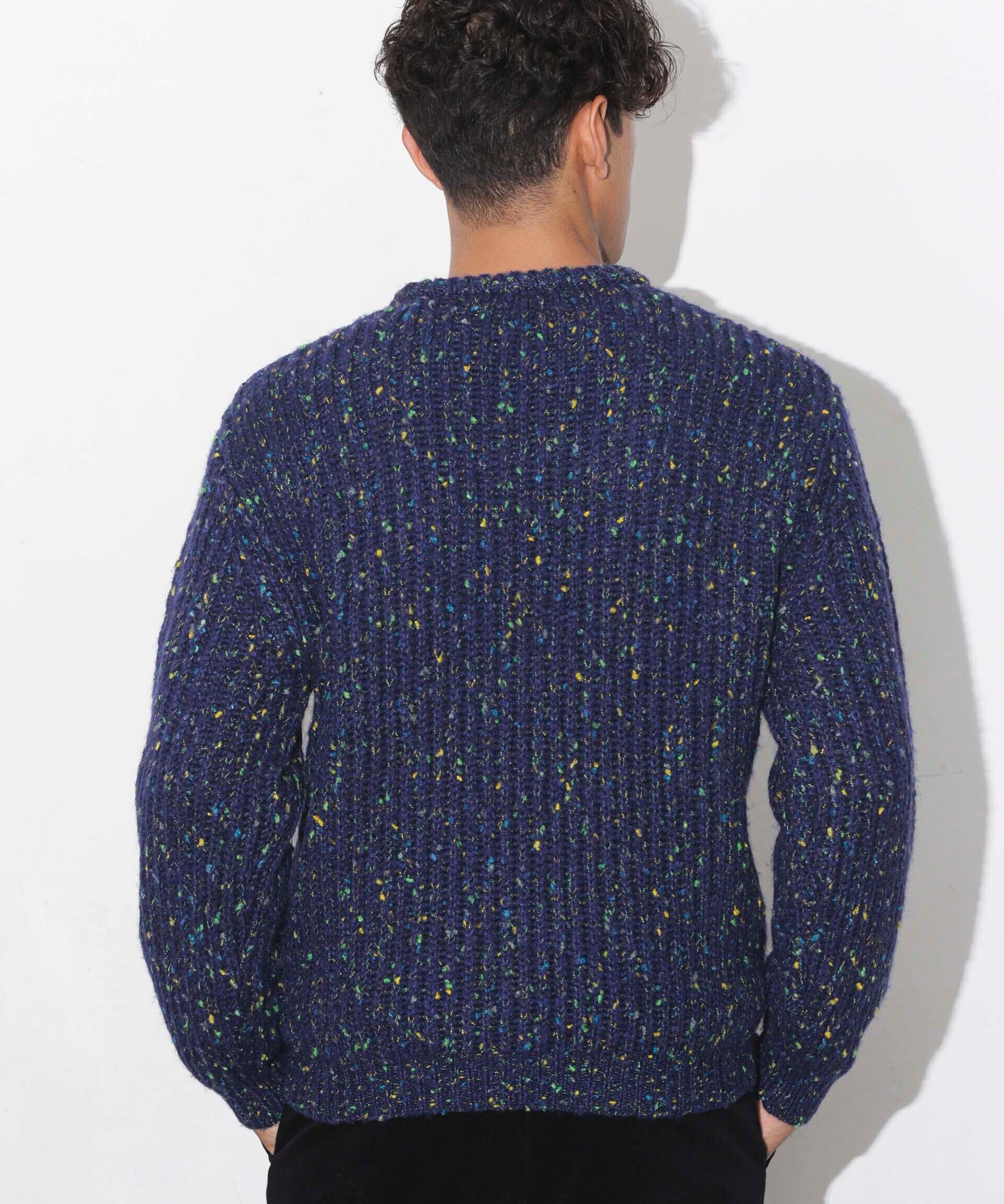 nano･universe「ファンシーネッププルオーバー」|ニット・セーター|