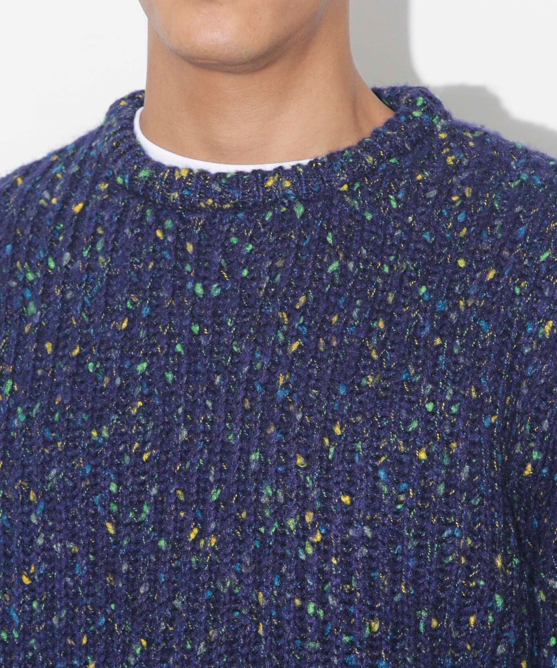 nano･universe「ファンシーネッププルオーバー」|ニット・セーター|