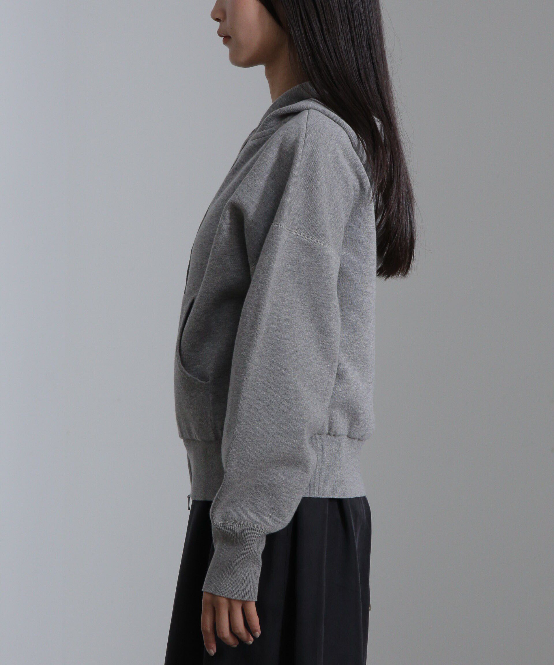 nano･universe「接結ニットパーカー」|ニット・セーター|