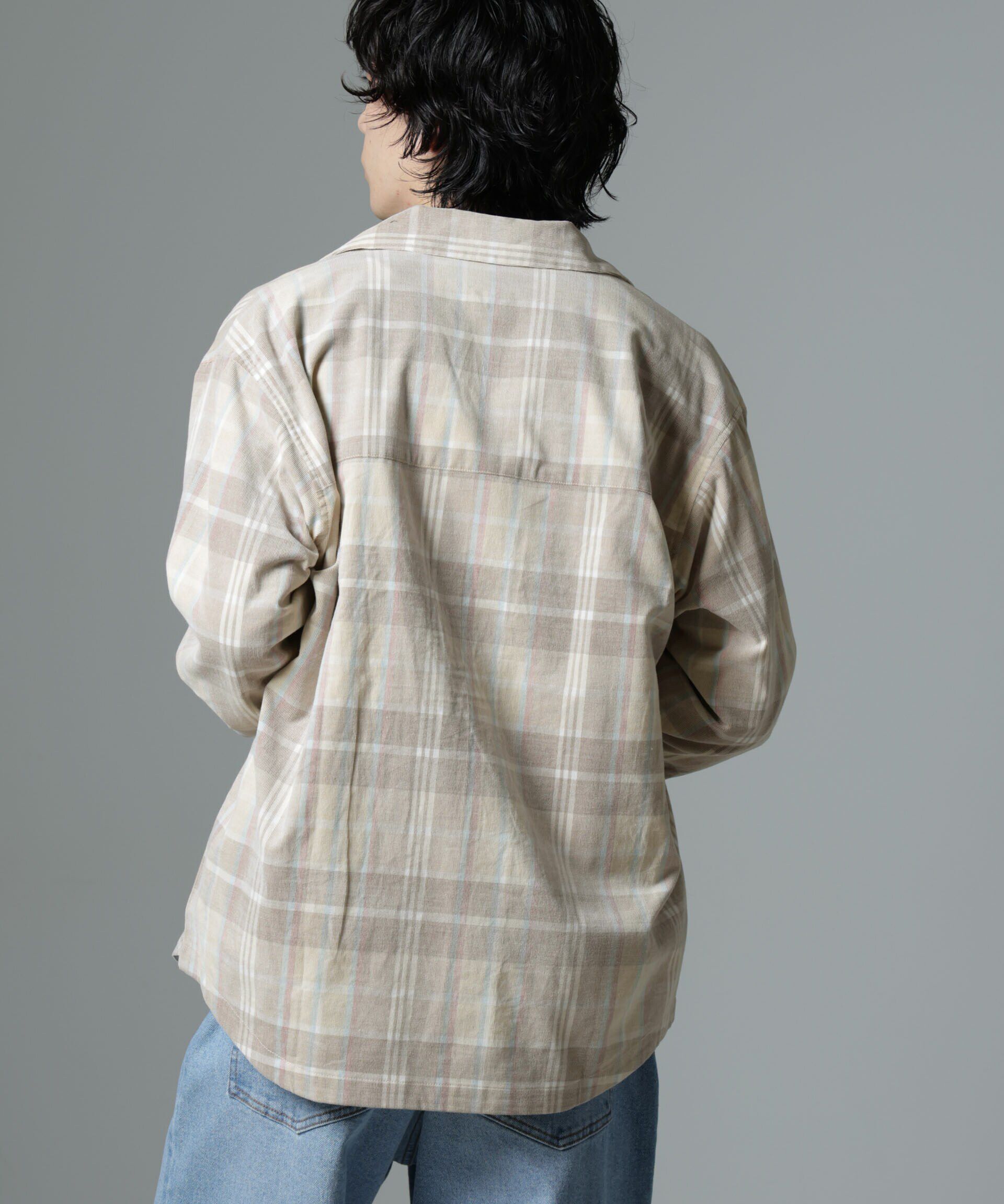 nano･universe「チェックシャツコール」|シャツ・ブラウス|