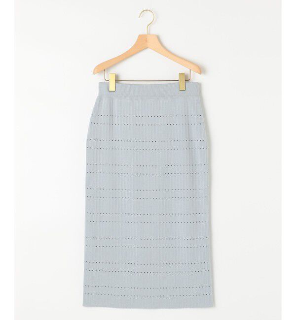 組曲「【洗える】アイレットパターン ニットスカート」|スカート|