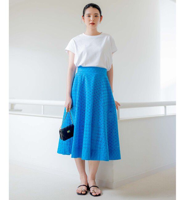 組曲「【汗ジミ防止・撥水】GIZAプレーティング天竺フレンチスリーブ カットソー」|Tシャツ・カットソー|