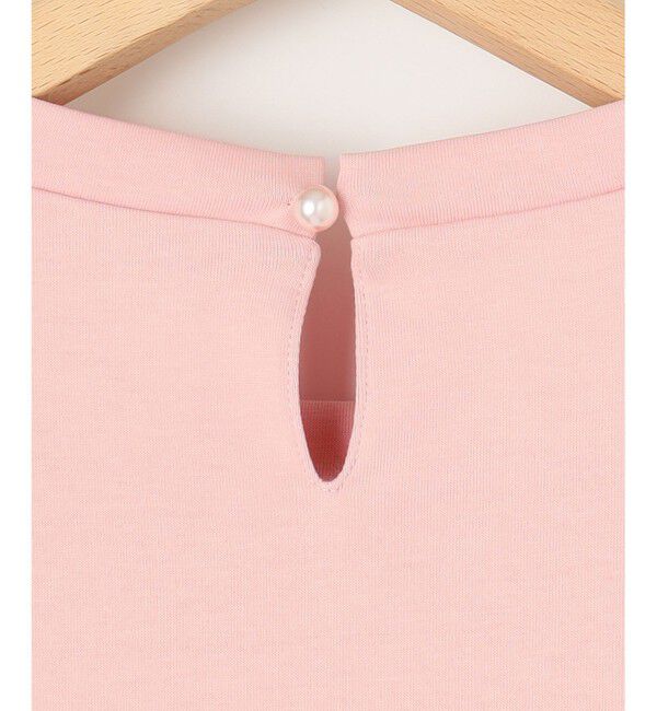 組曲「【汗ジミ防止・撥水】GIZAプレーティング天竺フレンチスリーブ カットソー」|Tシャツ・カットソー|