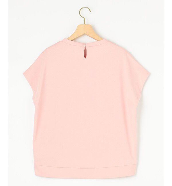 組曲「【汗ジミ防止・撥水】GIZAプレーティング天竺フレンチスリーブ カットソー」|Tシャツ・カットソー|