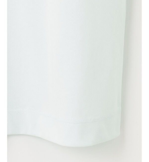 自由区「【洗える】タックギャザーネック Tシャツ」|Tシャツ・カットソー|