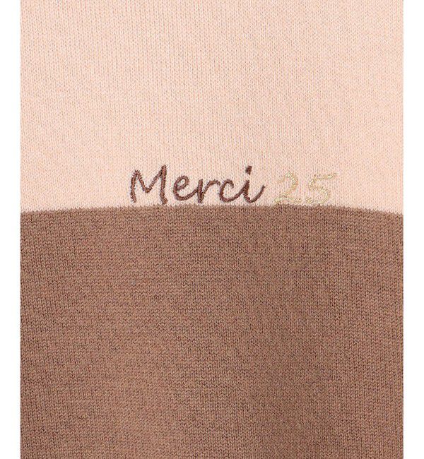 自由区「【カタログ掲載・セットアップ対応・洗える】スムージーブロッキング ニット」|ニット・セーター|