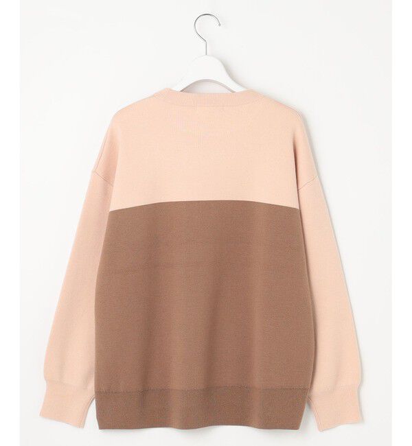 自由区「【カタログ掲載・セットアップ対応・洗える】スムージーブロッキング ニット」|ニット・セーター|