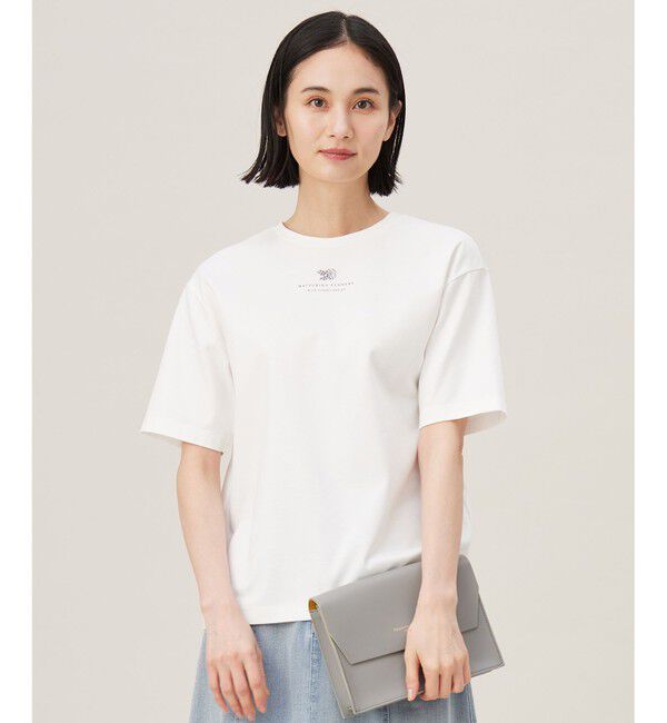 自由区「【洗える】レタード Tシャツ」|Tシャツ・カットソー|オフ