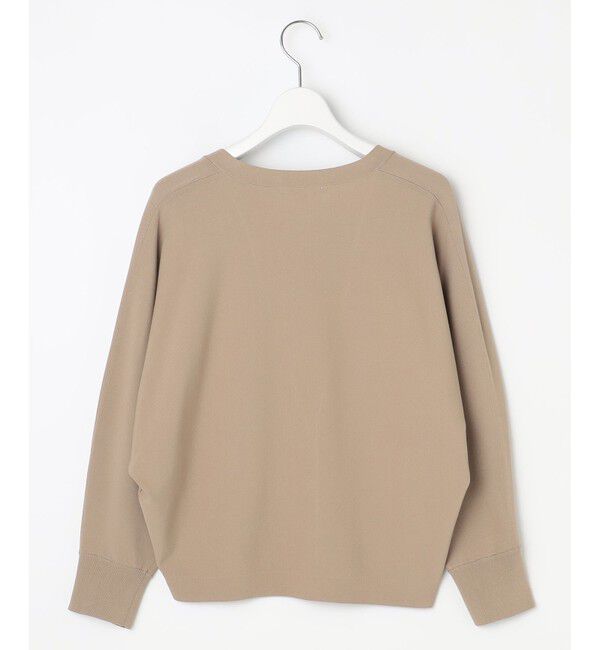 自由区「【接触冷感・UVカット・洗える】クレープストレッチニット カーディガン」|カーディガン|