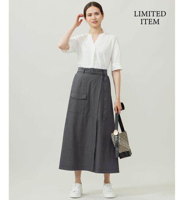 自由区「【WEB限定・洗える】サッカージャージー カットソー」|Tシャツ・カットソー|