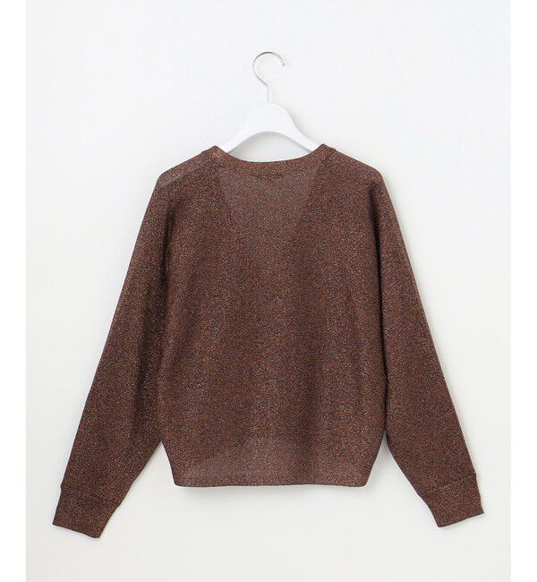 自由区「【カタログ掲載】カラーミックスラメ カーディガン」|カーディガン|