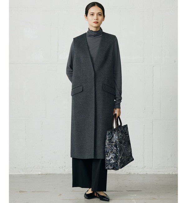 自由区「【カタログ掲載】Super100sライトビーバー ジレ」|ベスト・ジレ|