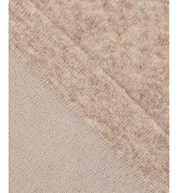 自由区「ラメブークレ アウター」|カーディガン|