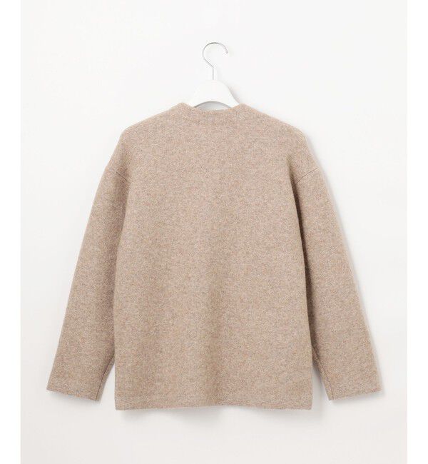 自由区「ラメブークレ アウター」|カーディガン|