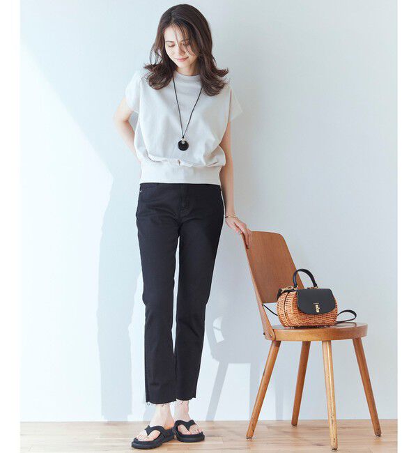 23区「【SLOW/洗える】SLOW DENIM タイトストレート デニム」|デニム|