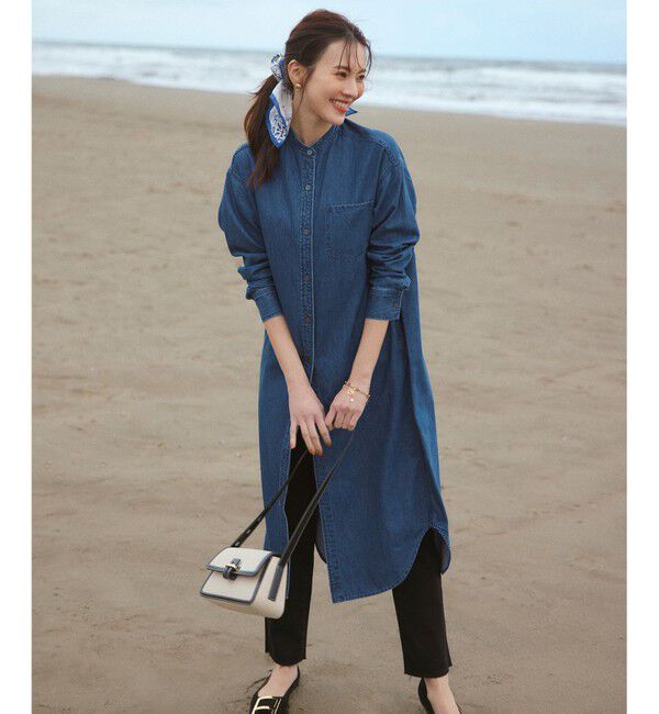 23区「【SLOW/洗える】SLOW DENIM タイトストレート デニム」|デニム|