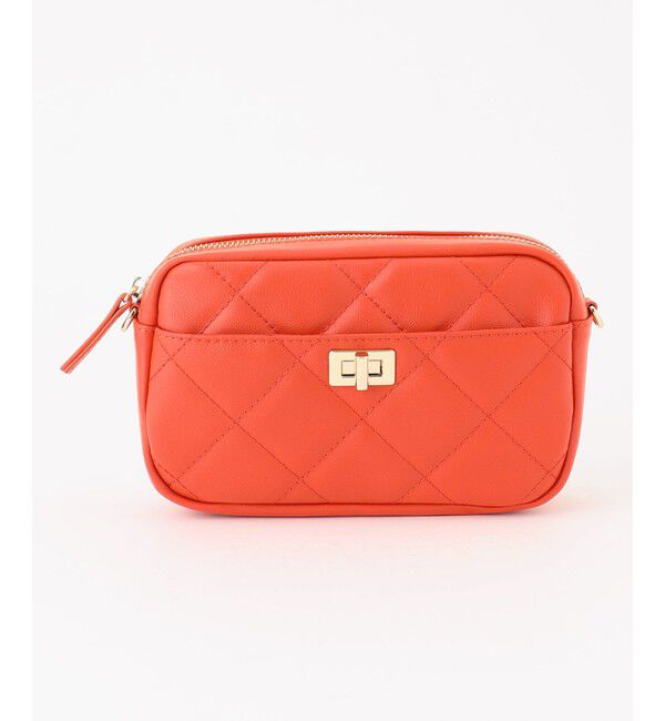 23区「ファスナー キルティング ショルダーバッグ」|ショルダー・メッセンジャー|