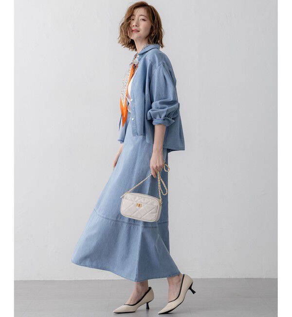 23区「ファスナー キルティング ショルダーバッグ」|ショルダー・メッセンジャー|