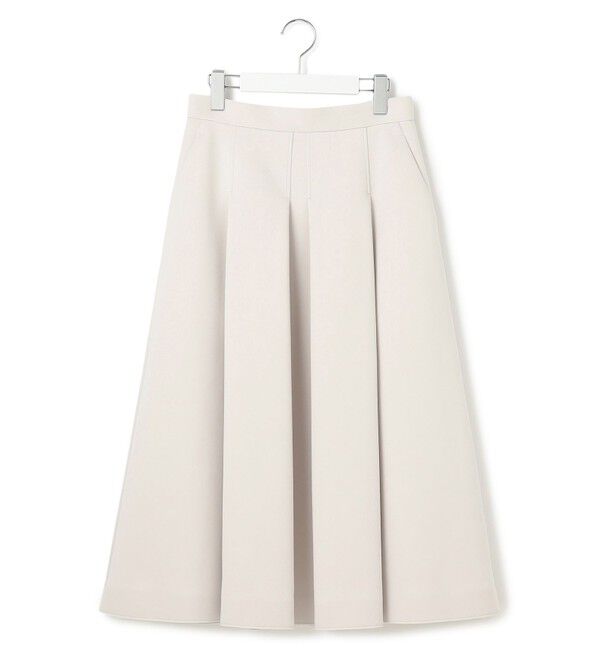 23区「【洗える】ネオプレーンジャージー タック スカート」|スカート|