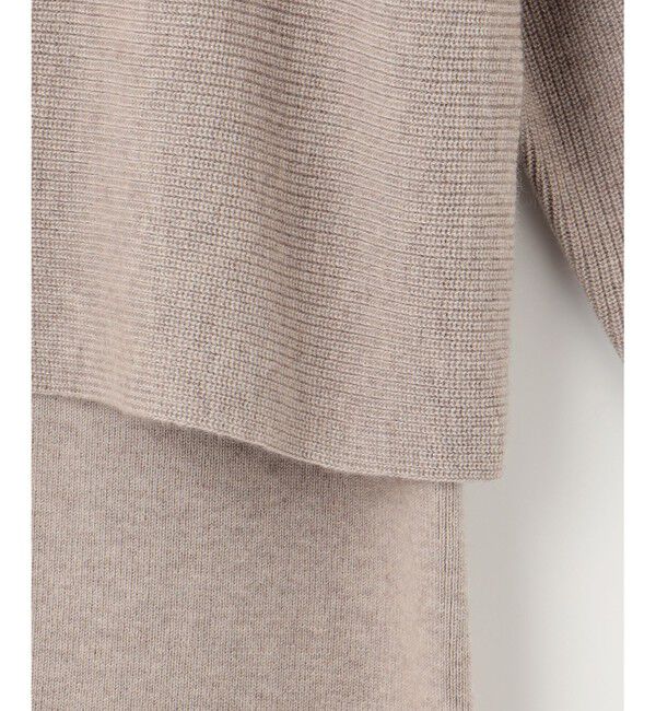 23区「【洗える】レイヤードニットツイン ワンピース」|ワンピース|