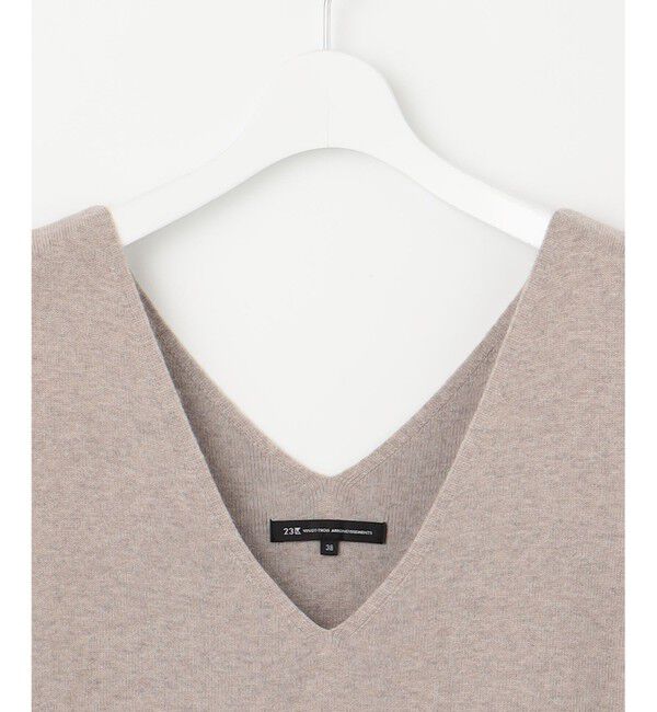 23区「【洗える】レイヤードニットツイン ワンピース」|ワンピース|