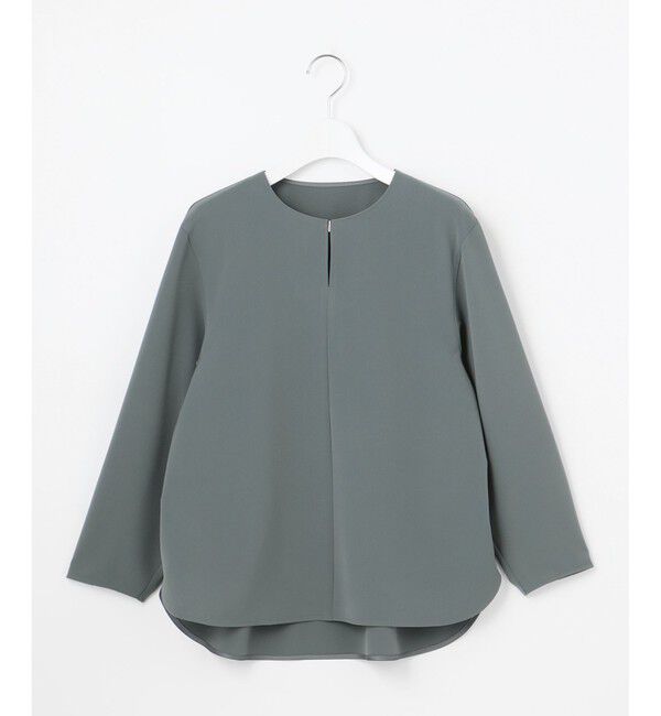 23区「【洗える】2WAYストレッチツイル ブラウス」|シャツ・ブラウス|