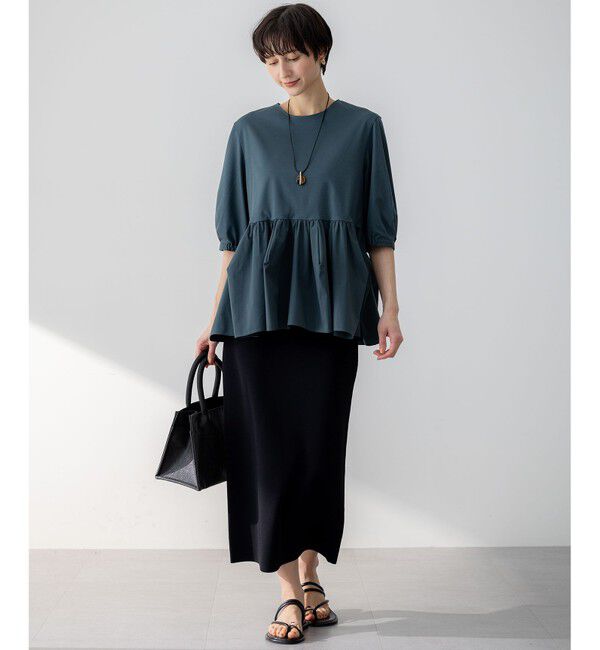 23区「【WEB&一部店舗限定/洗える】レーヨンポリエステルストレッチ タイト スカート」|スカート|