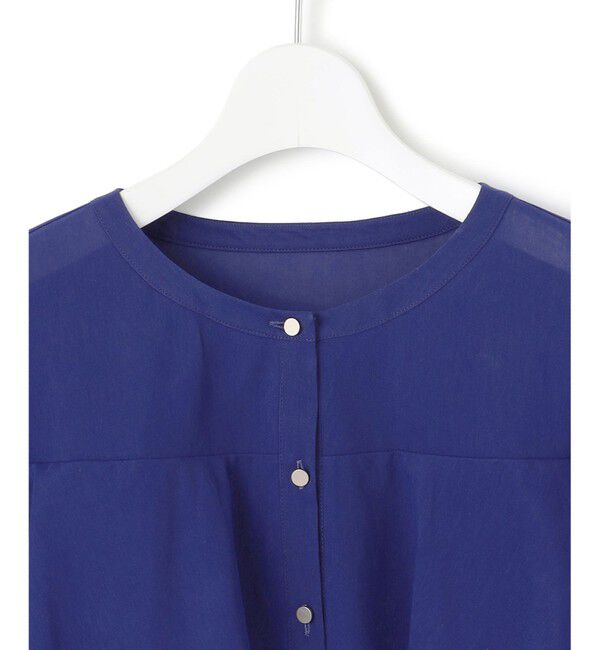 23区「【Oggi9月号掲載/洗える】クリアトリコットジャージー フリルデザイン カットソー」|Tシャツ・カットソー|