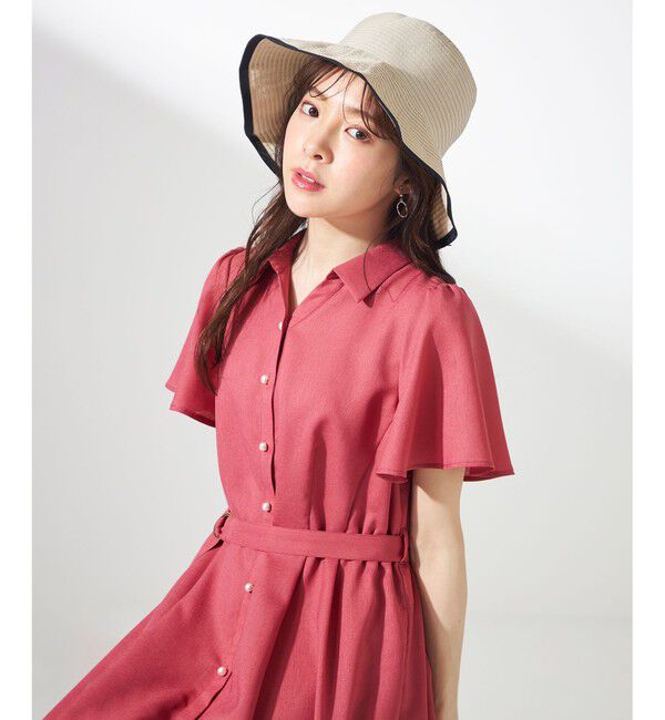 ANY SIS「【洗える】グログランリボン ハット」|ハット|