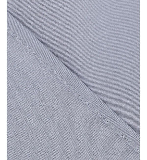 ANY SIS「【接触冷感・吸水速乾・UVカット】サラキレイ フリル ブラウス」|シャツ・ブラウス|