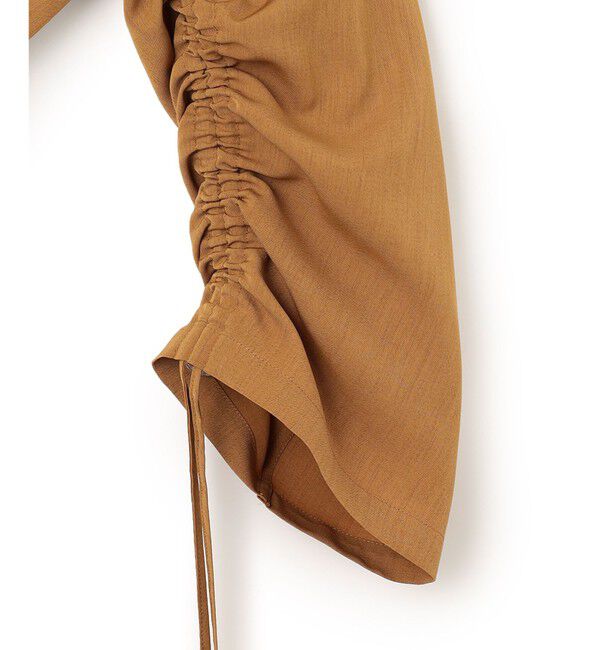 BEIGE,「ZINNIA / ノーカラーブルゾン」|ノーカラージャケット|