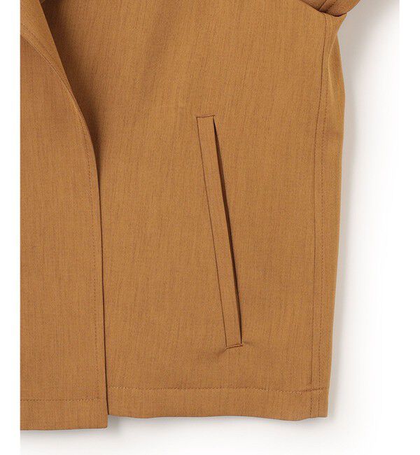 BEIGE,「ZINNIA / ノーカラーブルゾン」|ノーカラージャケット|