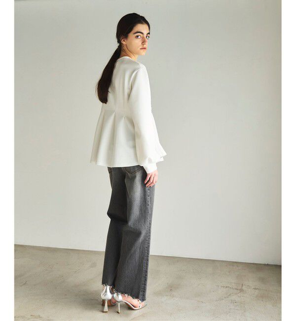 GRACE CONTINENTAL「タックカットトップ」|Tシャツ・カットソー|