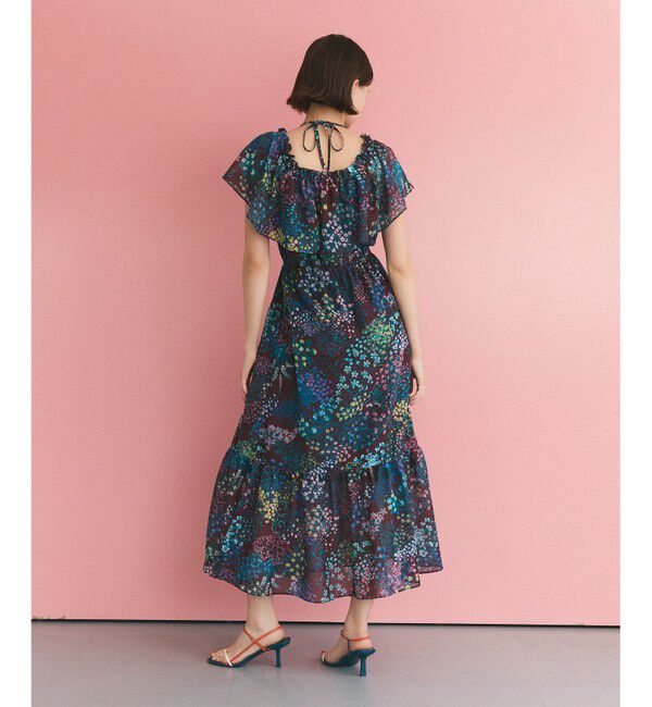 Grace Class「ボタニカルプリントワンピース」|ワンピース|