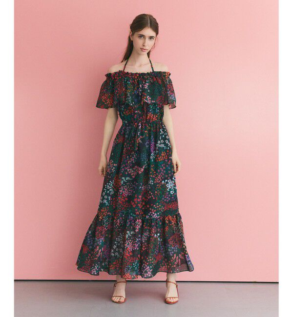 Grace Class「ボタニカルプリントワンピース」|ワンピース|