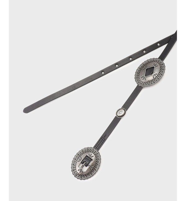 GRACE CONTINENTAL「コンチョレザーベルト」|ベルト|