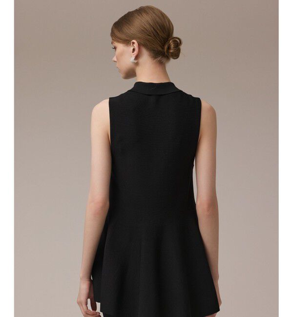 GRACE CONTINENTAL「ビジューニットベスト」|ベスト・ジレ|