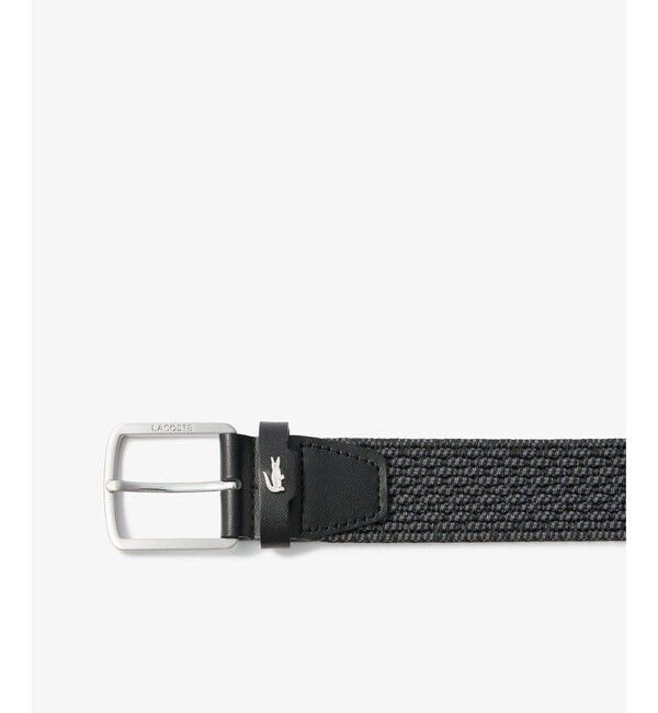 LACOSTE「ヘザーカラーストレッチメッシュベルト」|ベルト|