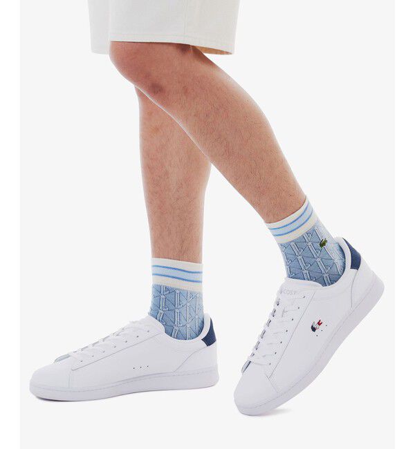 LACOSTE「モノグラムジャカードソックス」|ソックス|