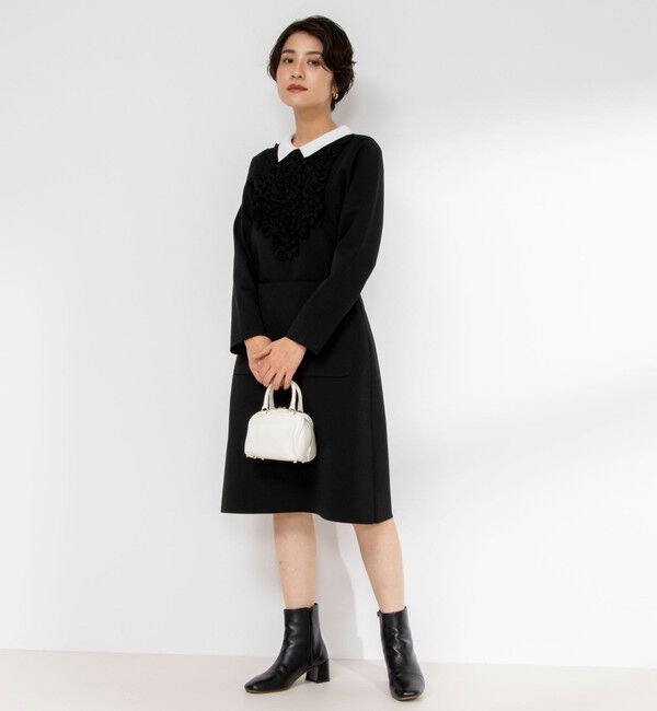 NOLLEY'S「《セットアップ対応》《手洗い可能》ニットミニスカート」|台形|