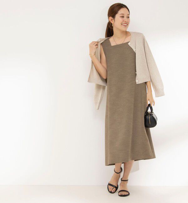 NOLLEY'S「ウォッシャブル3WAYジレワンピース」|ワンピース|
