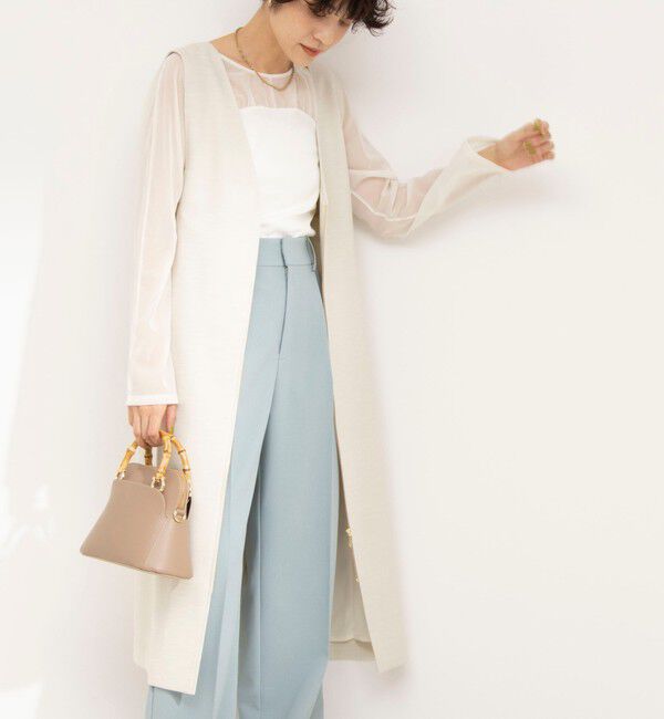 NOLLEY'S「ウォッシャブル3WAYジレワンピース」|ワンピース|