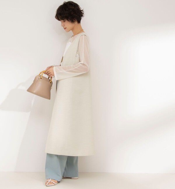 NOLLEY'S「ウォッシャブル3WAYジレワンピース」|ワンピース|