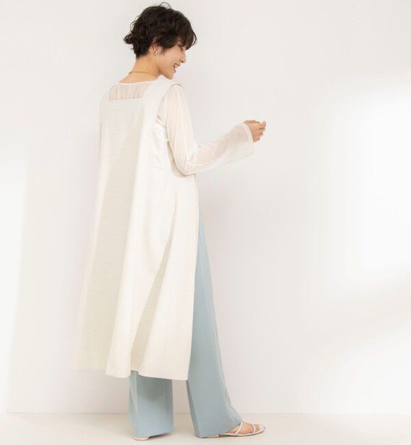 NOLLEY'S「ウォッシャブル3WAYジレワンピース」|ワンピース|