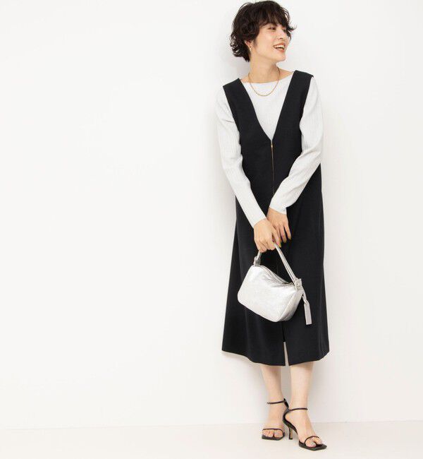 NOLLEY'S「ウォッシャブル3WAYジレワンピース」|ワンピース|