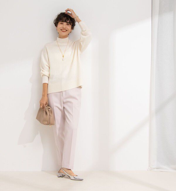 NOLLEY'S sophi「ウォッシャブルウール調サージテーパードパンツ」|その他|