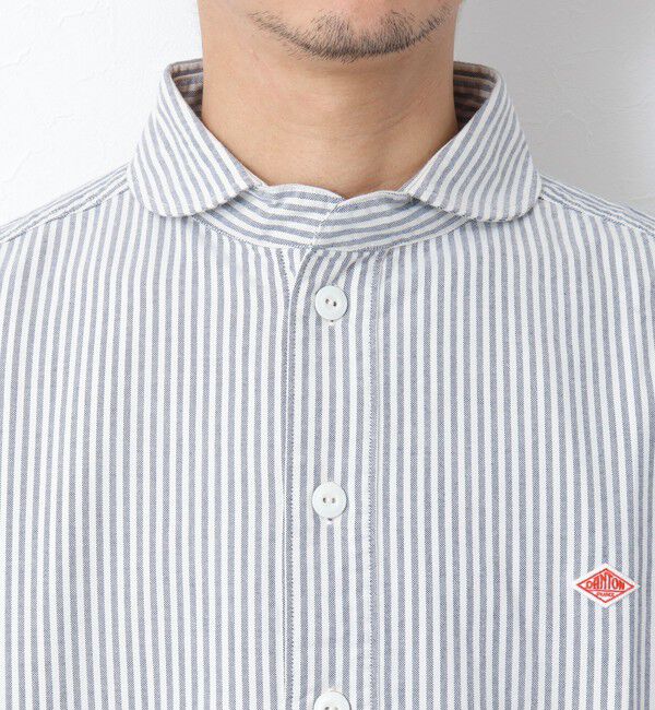 NOLLEY'S goodman「【DANTON/ダントン】ROUND COLLAR P.O SHIRT LS 25SS」|シャツ・ブラウス|