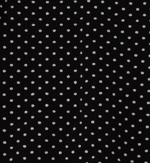 NOLLEY'S「サッカードット5分袖タックブラウス」|シャツ・ブラウス|