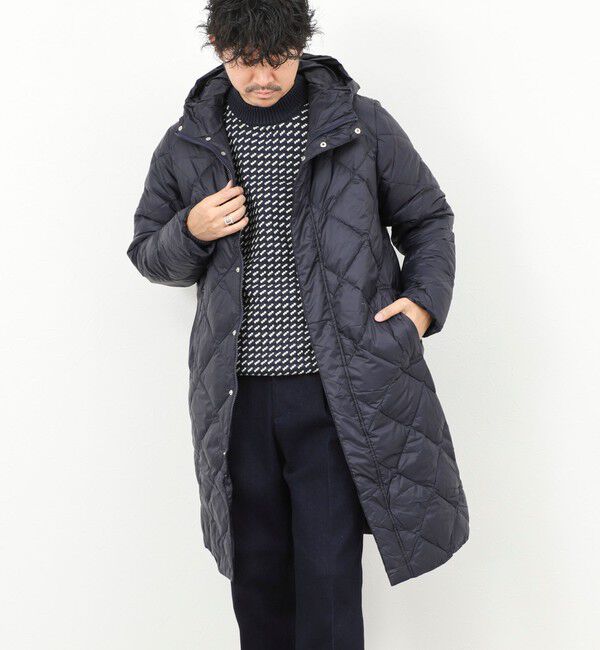 NOLLEY'S goodman「【TAION/タイオン】CITY PACKABLE HOOD LONG DOWN JKT 25AW」|ダウン|